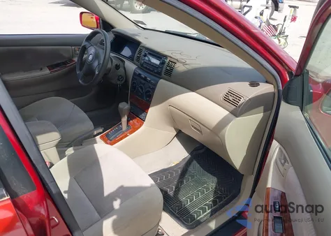 2006 Toyota Corolla Le z USA, uszkodzony, nr VIN 2T1BR32E56C601542